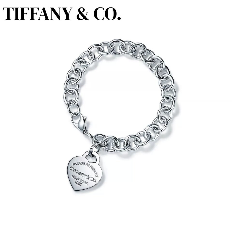 Return to Tiffany ™  Series Heart Tag Bracelets 925 Silver, Medium