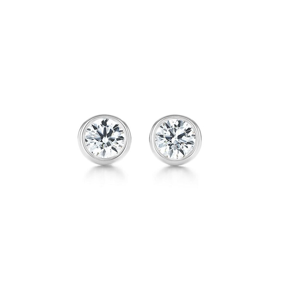 Elsa Peretti ®  Series Diamonds by the Yard ™  Earrings made of pure silver S925