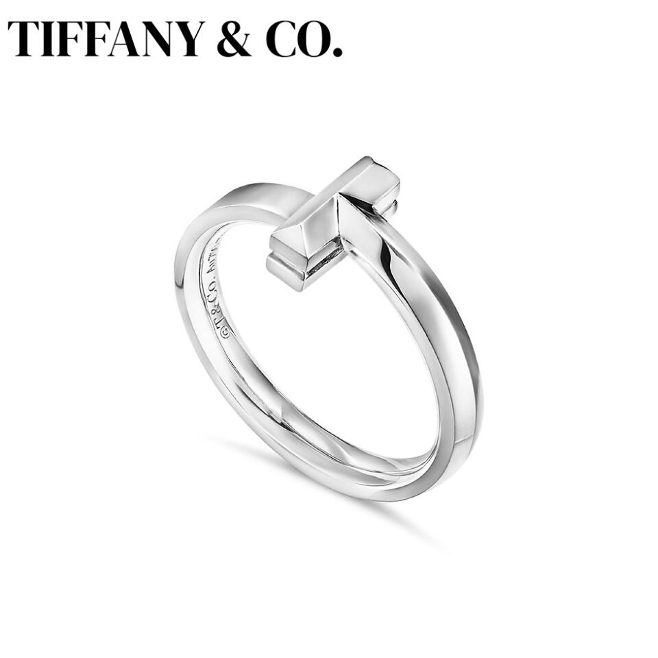 Tiffany T Series T1 Rings S925 Sterling Silver