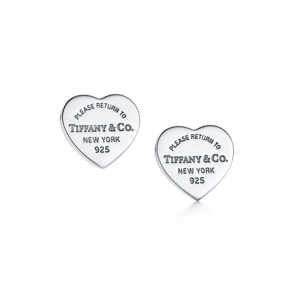 Return to Tiffany ™  Heart Tag Earnail Series Pure Silver