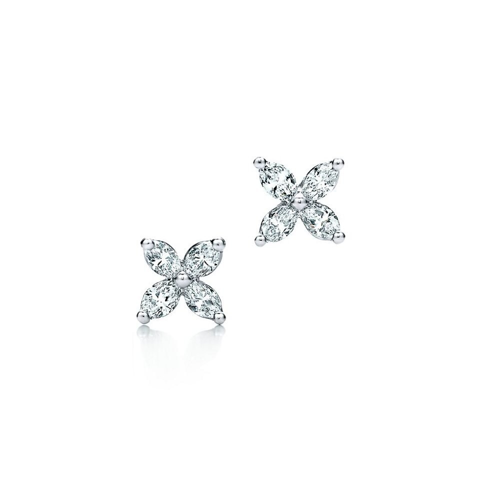 Tiffany Victoria ™  Series earrings made of pure silver S925