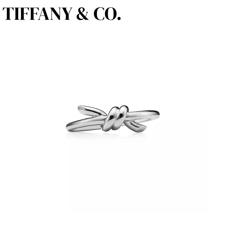 Tiffany Knot Series S925 Sterling Silver Rings