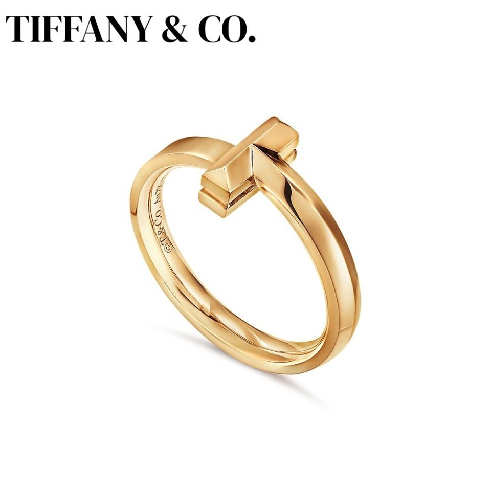 Tiffany T Series T1 Rings Gold