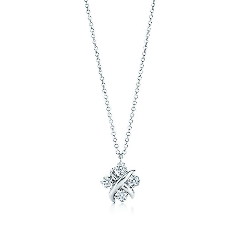 Tiffany Sixteen Stone Series Necklace Pure silver S925