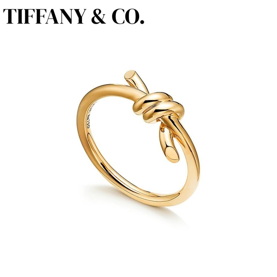 Tiffany Knot Series Gold Rings