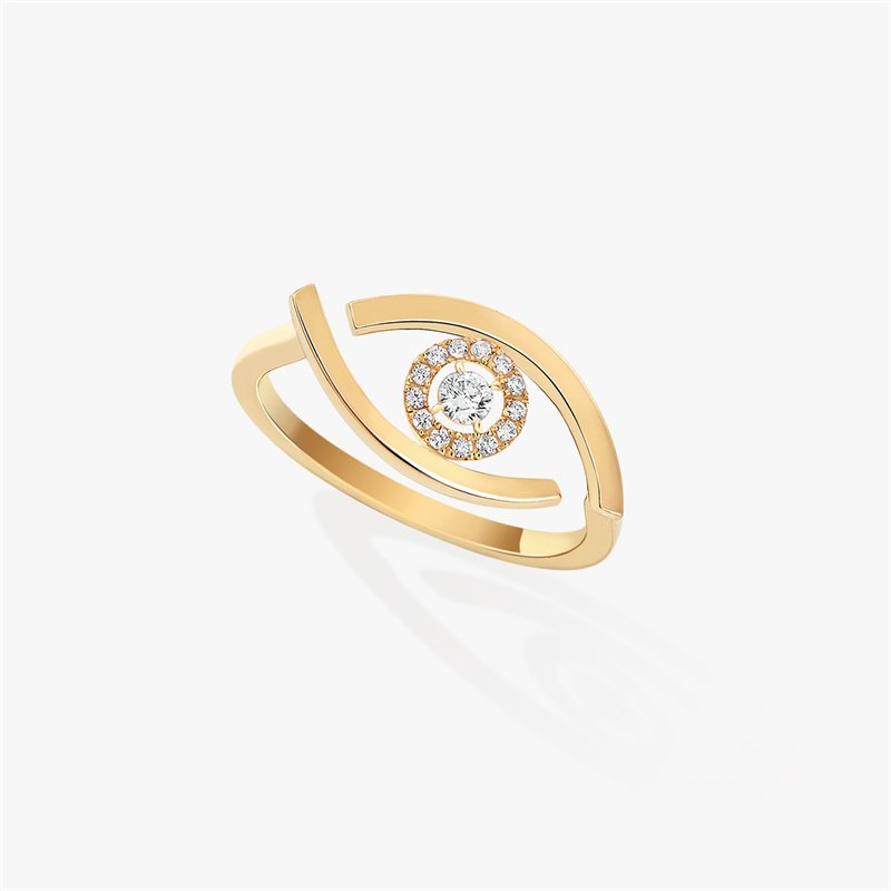 MESSIKA Lucky Eyes Rings With Gold