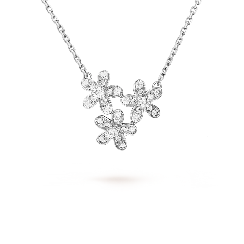 Van Cleef & Arpels Socrate pendant, 3 flowers