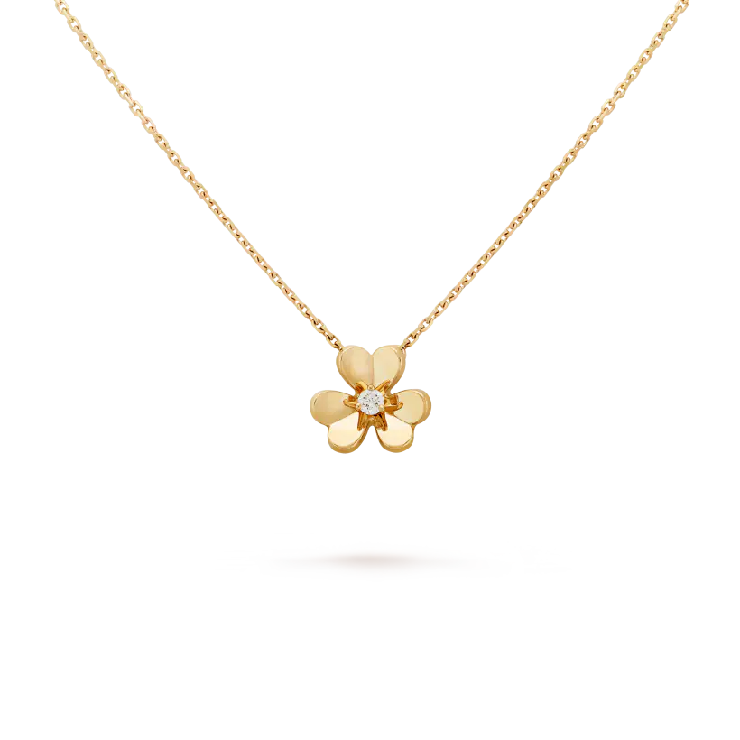 Van Cleef&Arpels Frivole pendant in gold