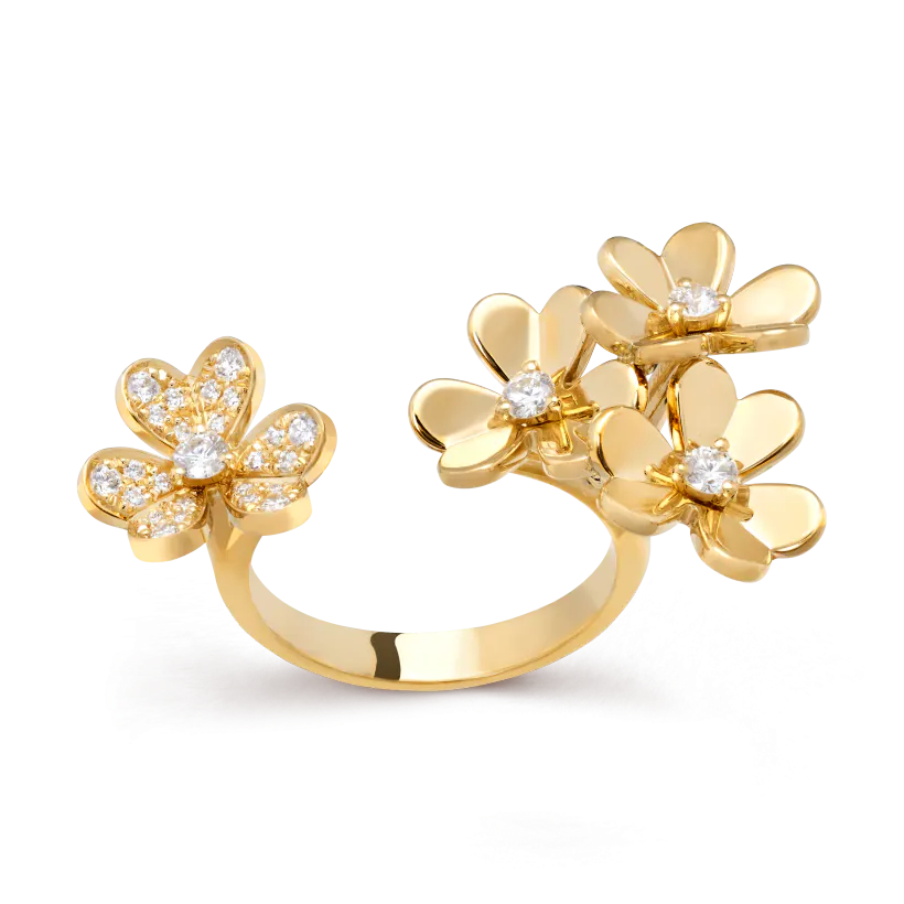 Van Cleef&Arpels Frivole Finger Ring Gold