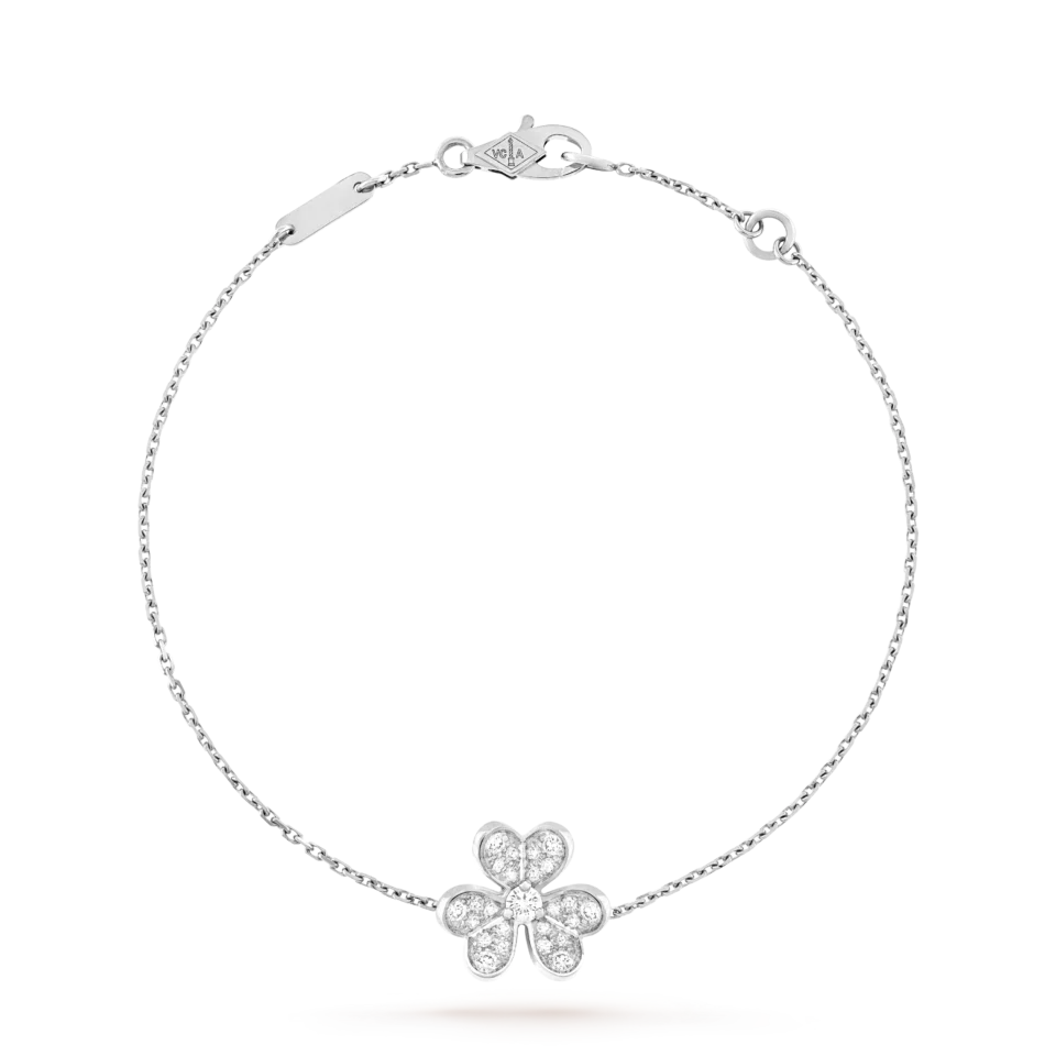 Van Cleef&Arpels Frivole Bracelet Solid Silver S925