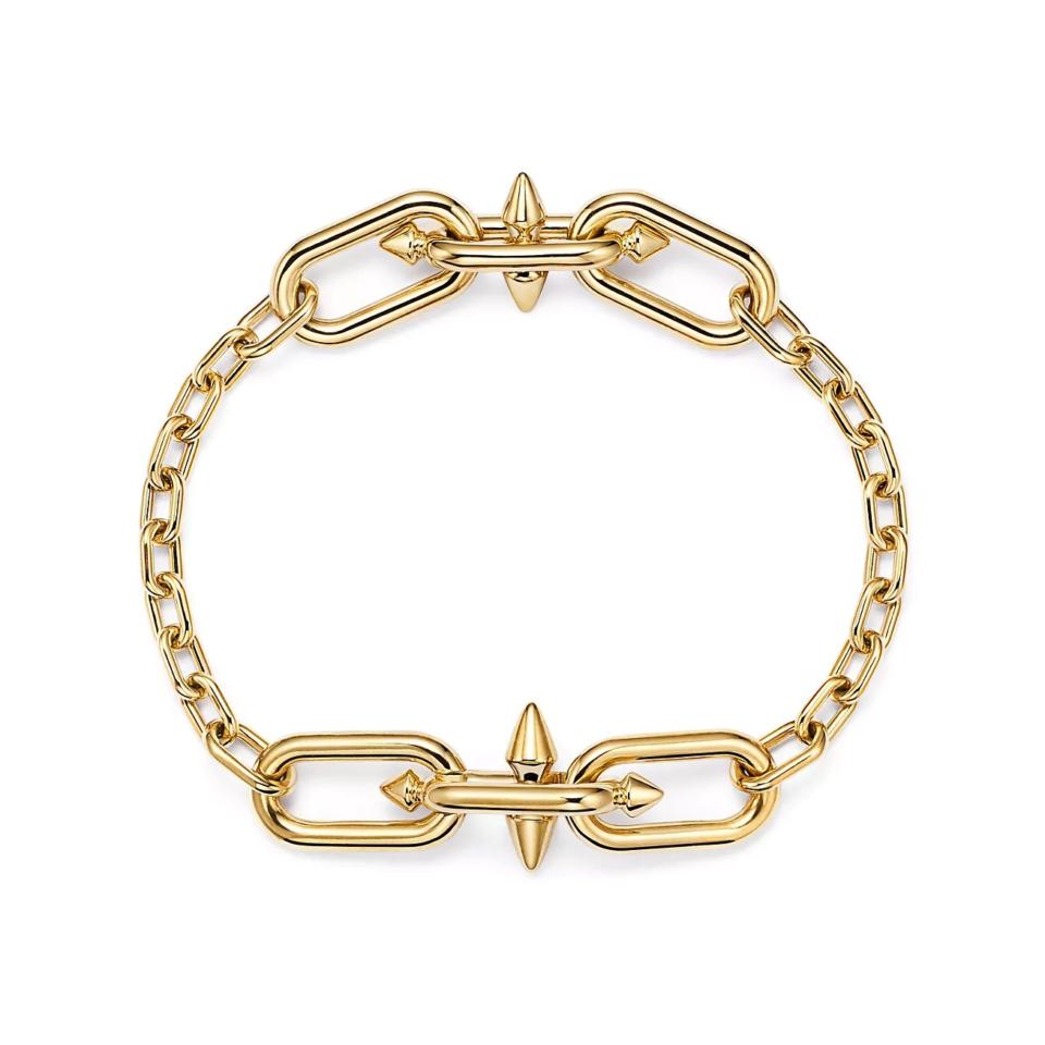 Tiffany Titan by Pharrell Williams Chain Bracelet 18K Gold, Medium