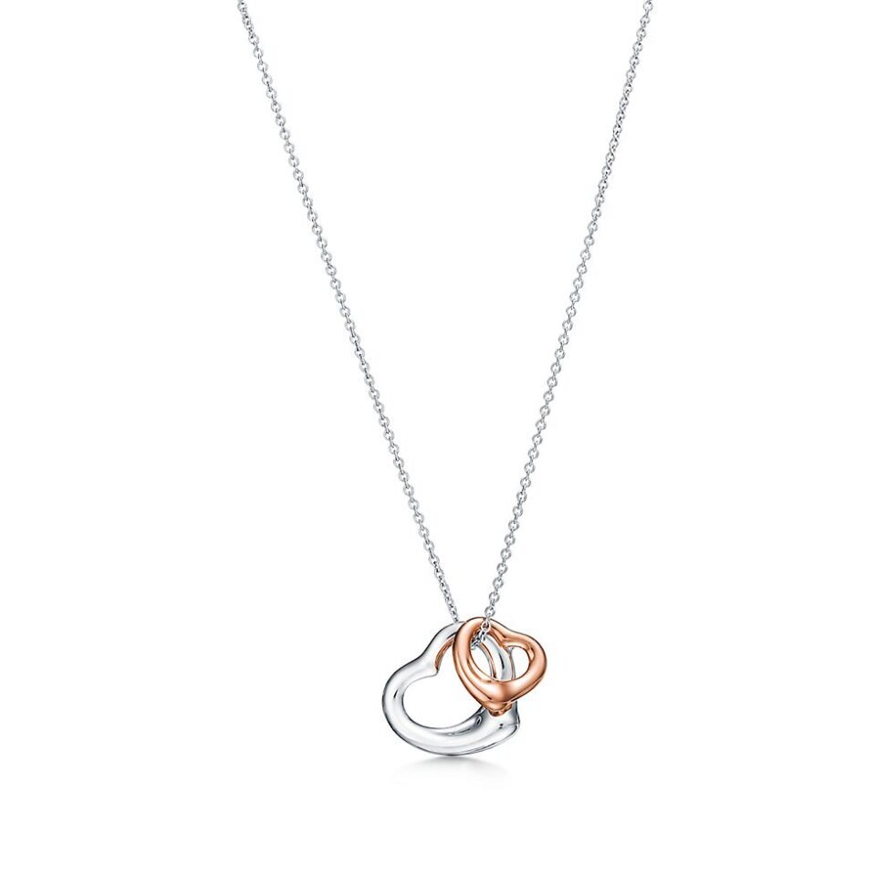 Tiffany Elsa Peretti ®  Series Open Heart Necklace
