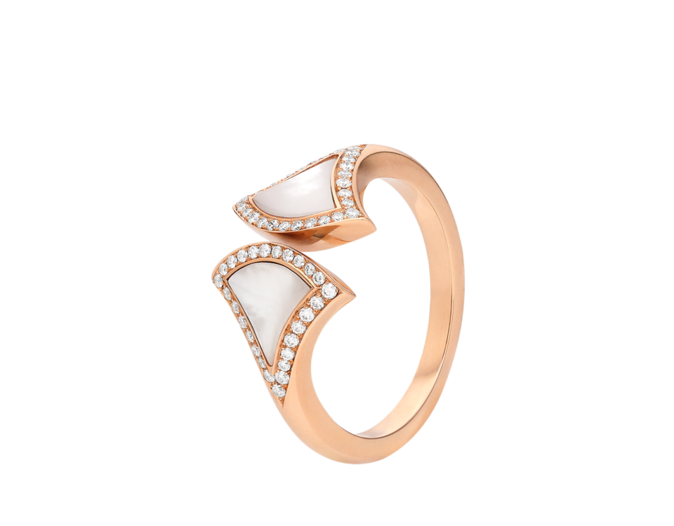 BVLGARI Divas' Dream Series Rings with White