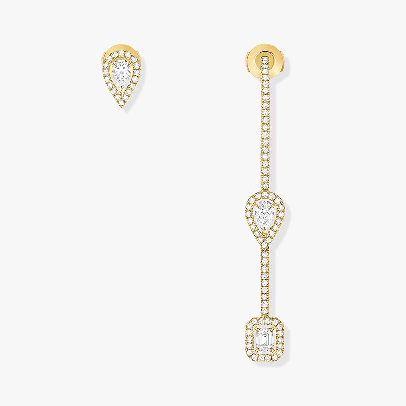 Messika My Twin diamond studded earrings and studs