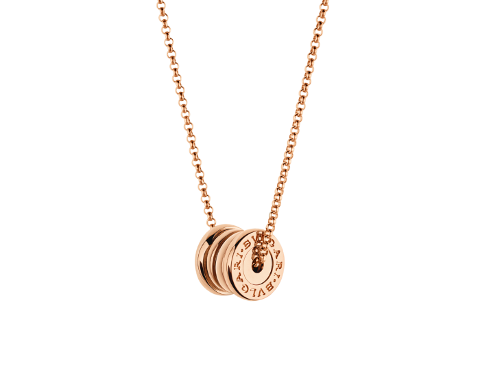 BVLGARI B. Zero1 Series Necklaces With Rose Gold