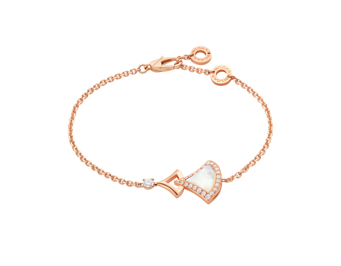 BVLGARI Divas' Dream Series Bracelet White Shell