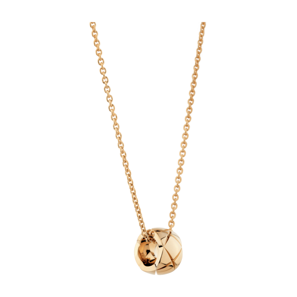 Chanel Coco Crush necklace rose gold