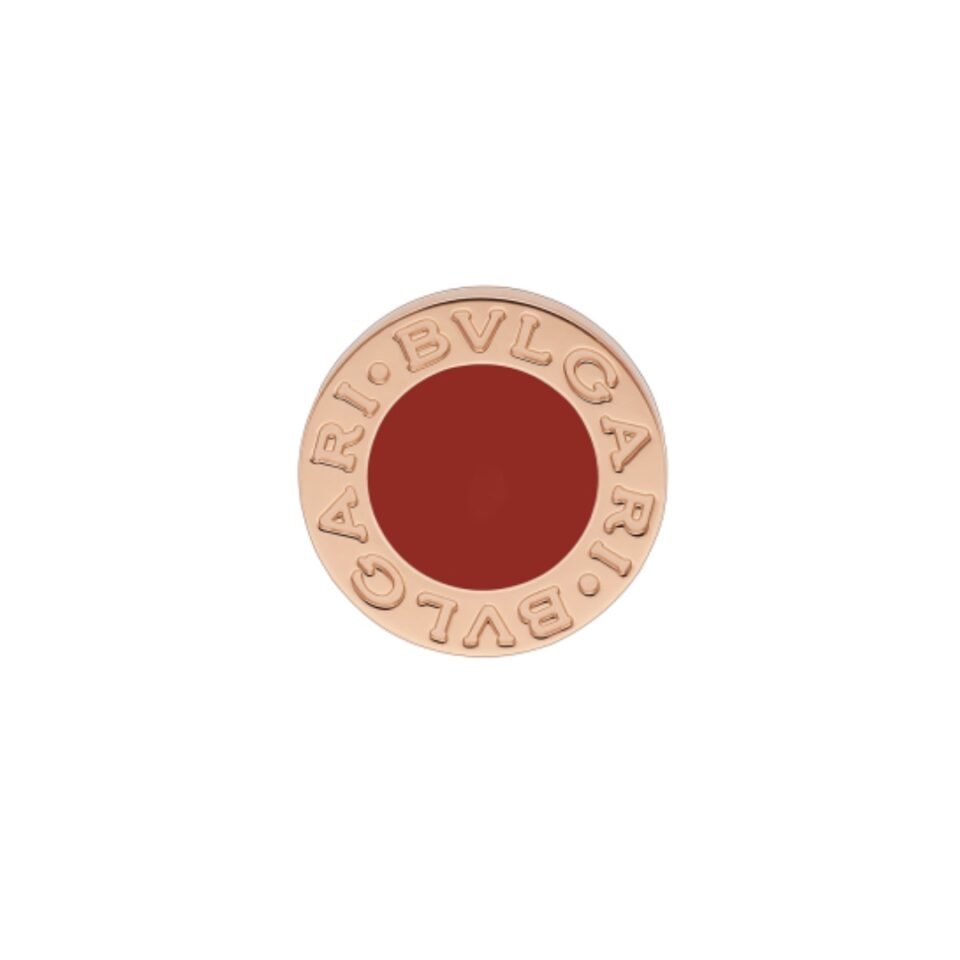 BVLGARI BVLGARI series earrings with red