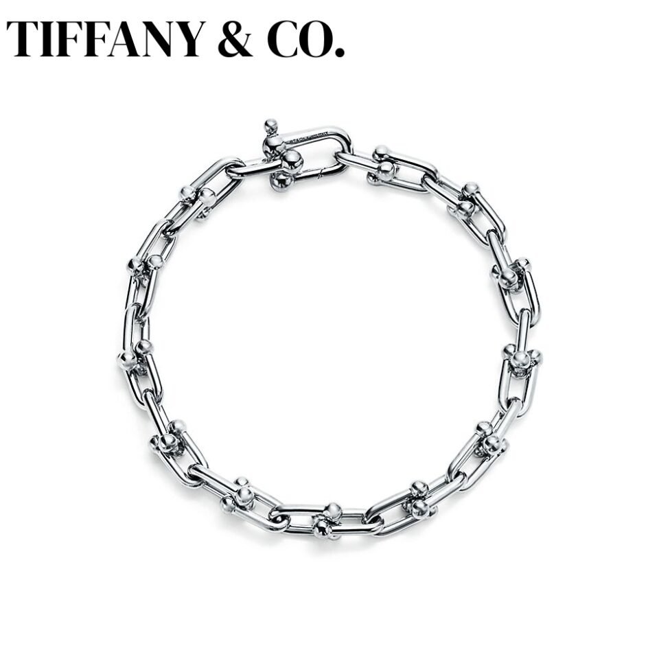Tiffany HardWear Series Chains Bracelets U-shaped With 925 Silver