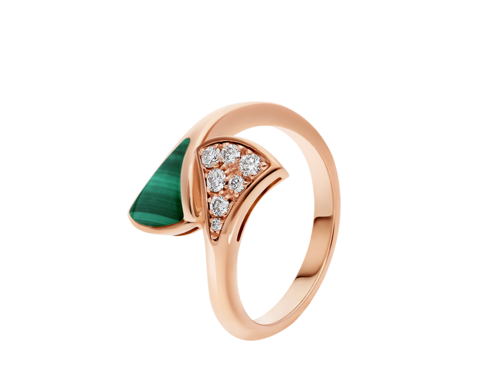 BVLGARI Divas' Dream Series Rings with Green