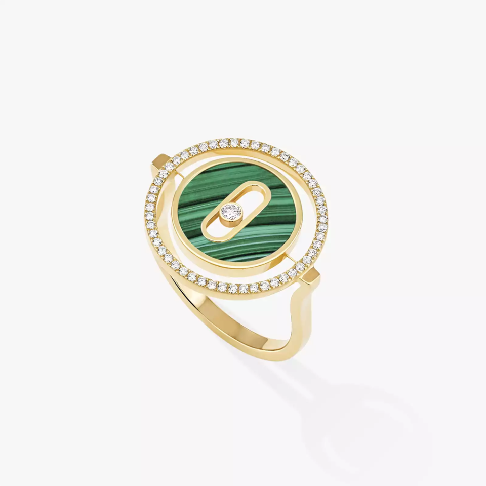 MESSIKA Lucky Move Peacock Stone Rings