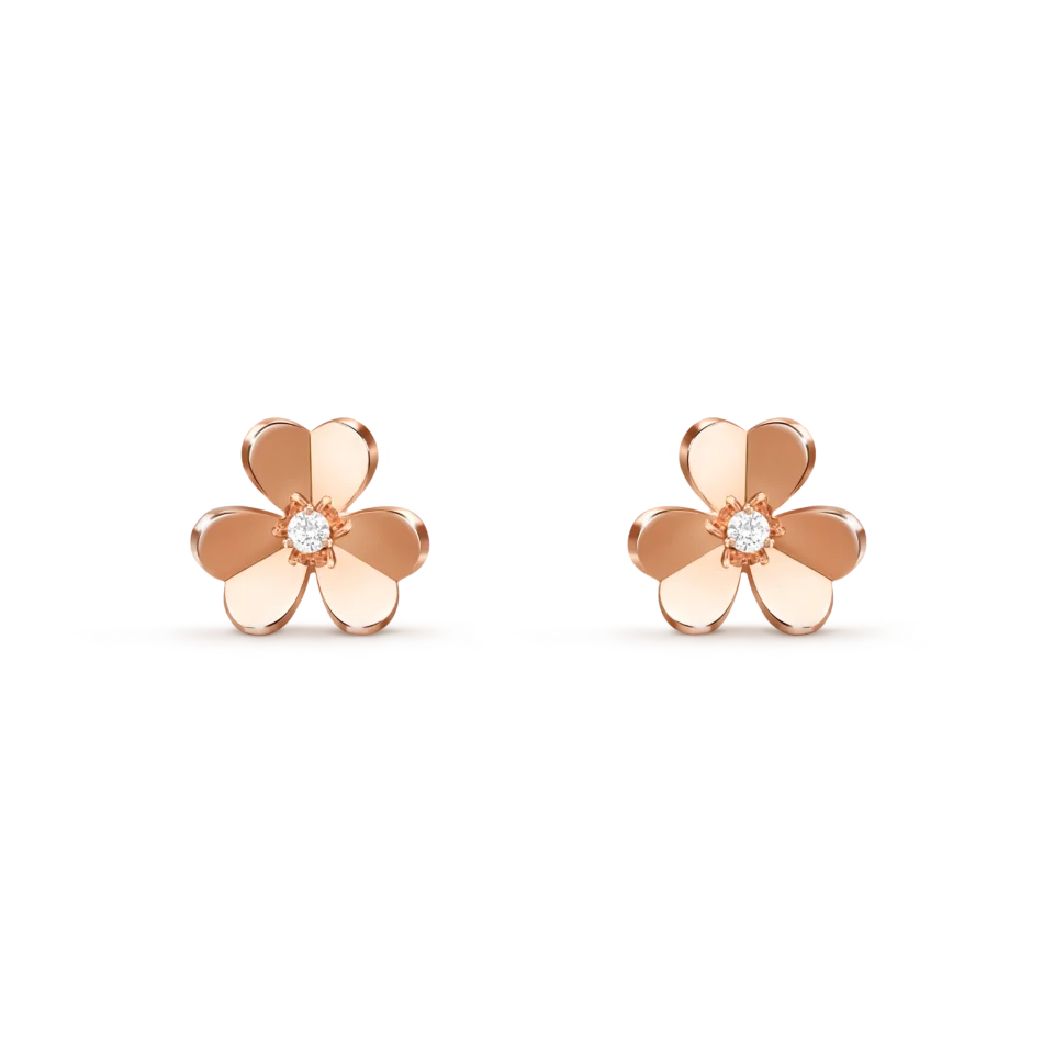 Van Cleef&Arpels Frivole Earrings Rose Gold