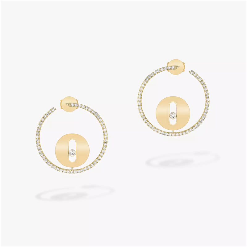 Messika Lucky Move Earrings With Gold