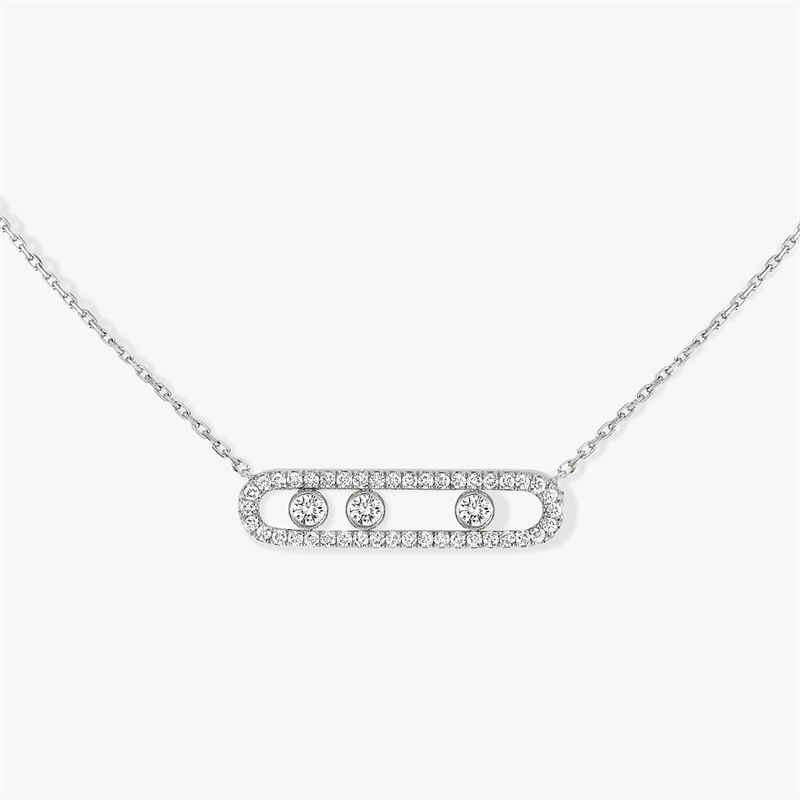 MESSIKA Baby Move Necklaces With 925 Sterling Silver