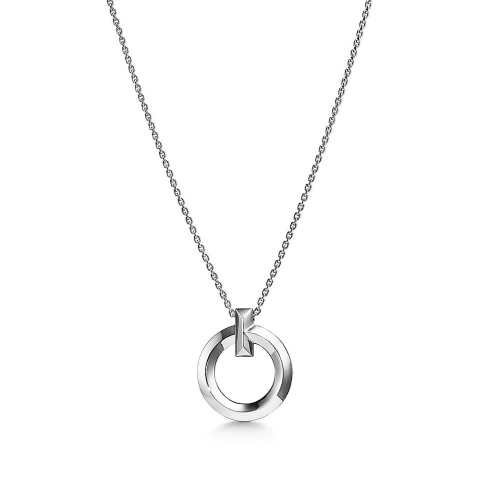 Tiffany T Series T1 Loop Necklace Solid Silver S925