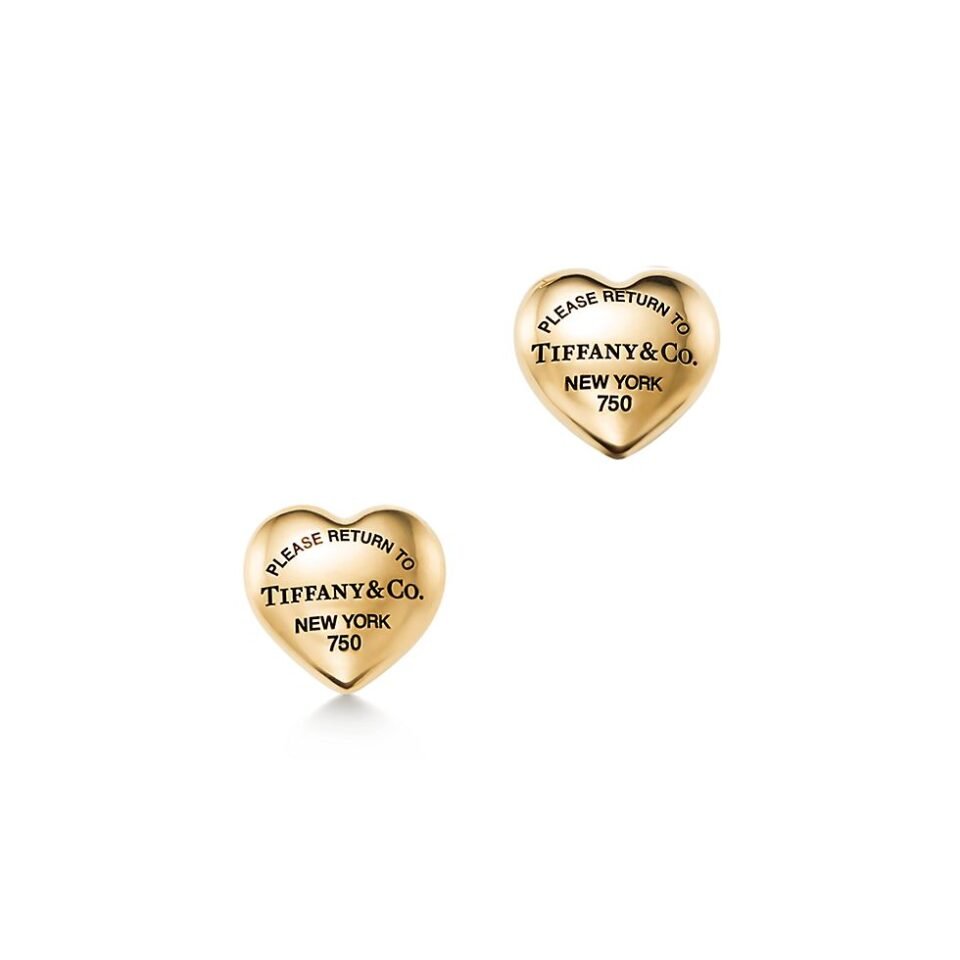 Return to Tiffany ™  Series Full Heart Earnail Gold