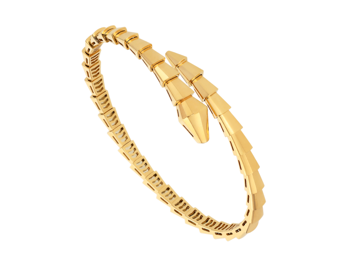 BVLGARI Serpenti Viper Bangles With Gold