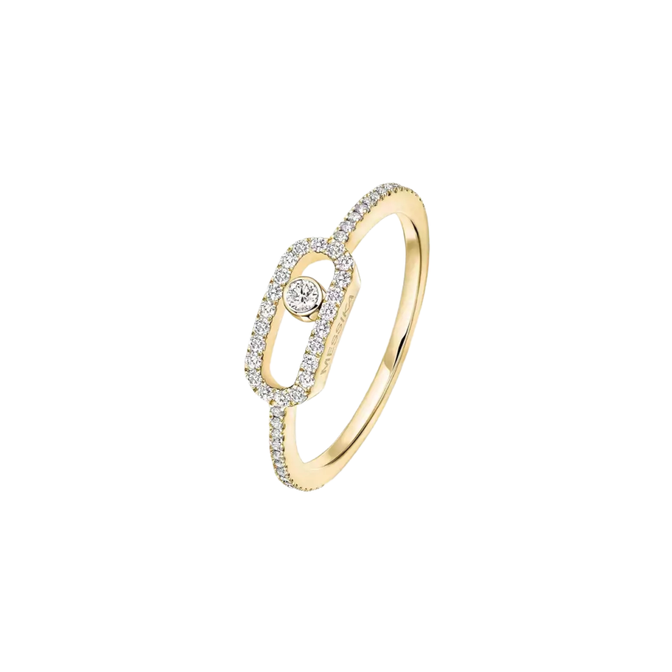 MESSIKA Move Uno Series Rings With Gold