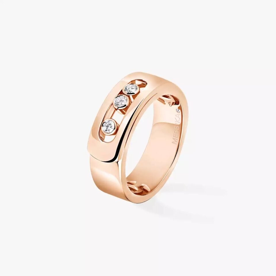 MESSIKA Bague Move Noa Rings With Rose Gold