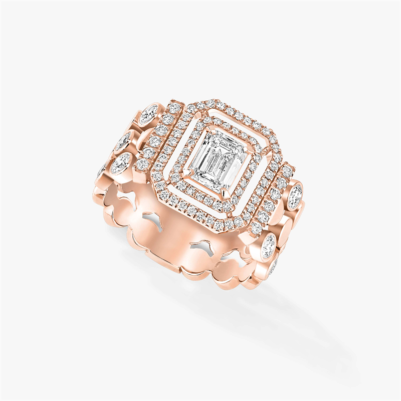 MESSIKA D-Vibes Rings With Rose Gold