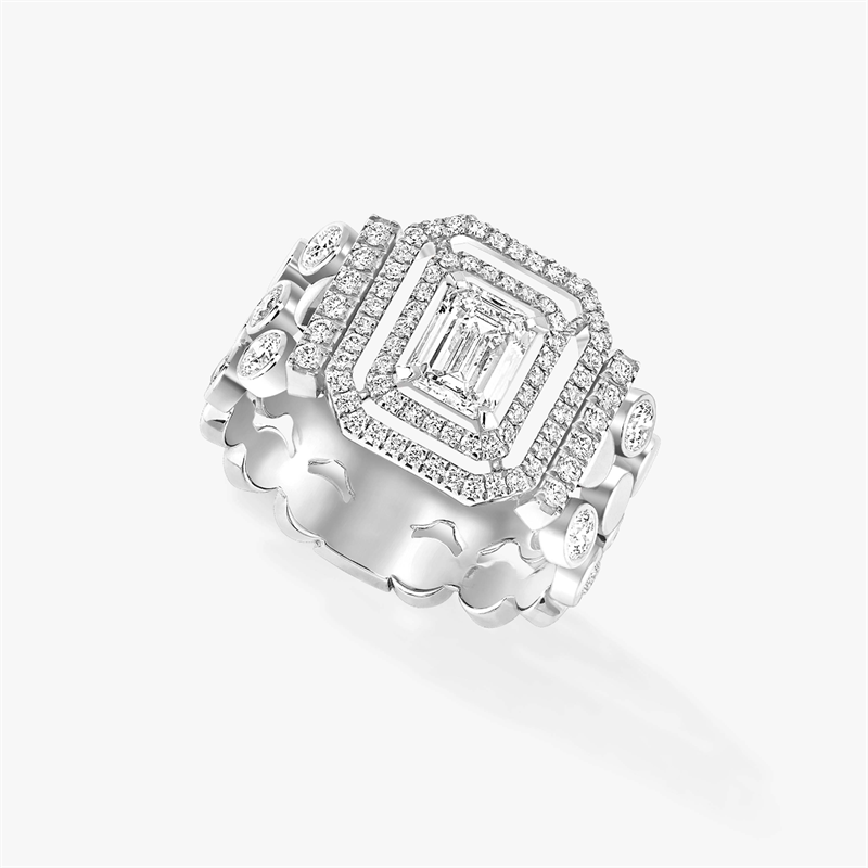 MESSIKA D-Vibes Rings With 925 Sterling Silver