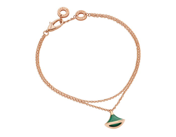 BVLGARI Divas' Dream series Bracelets in Green skirt shape