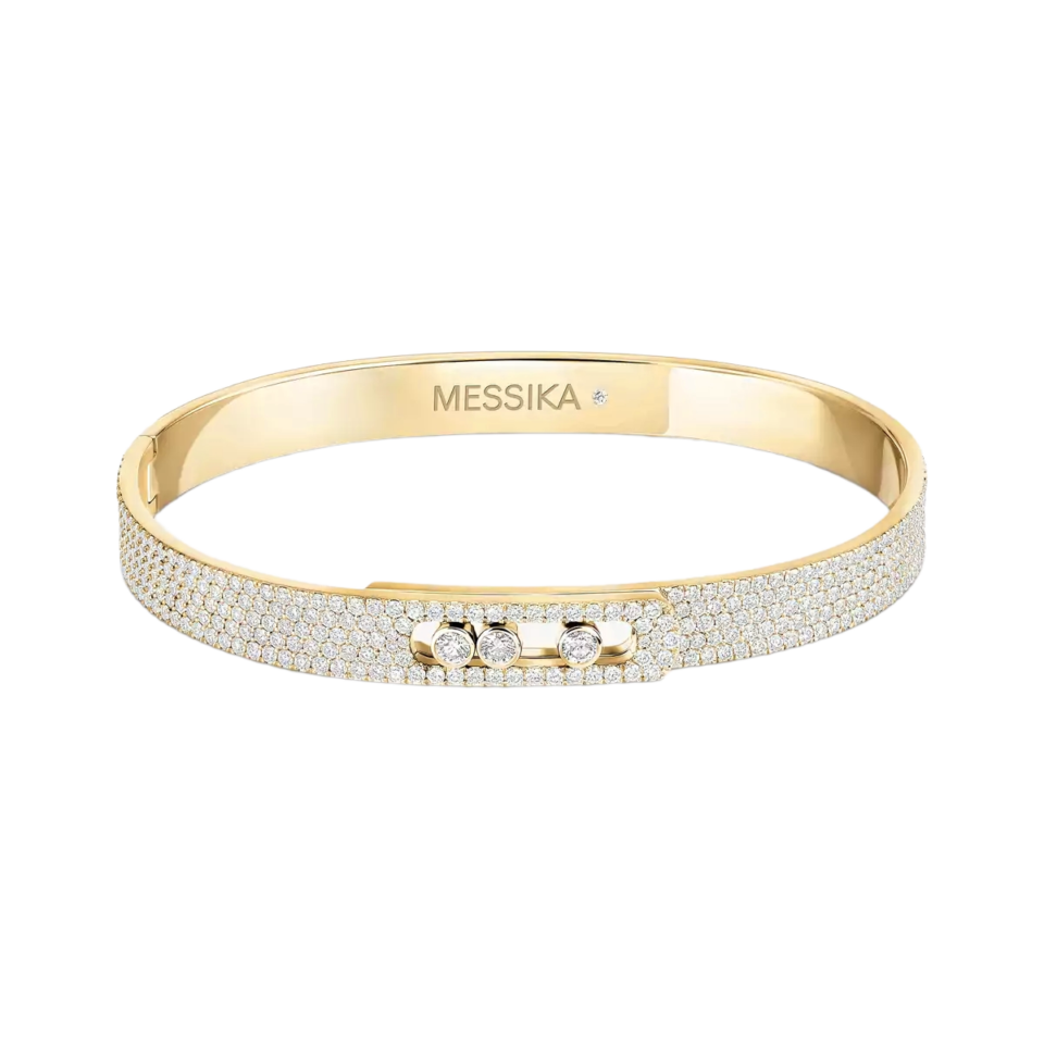 MESSIKA Move Noa Fully Inlaid Diamond Bracelets With Gold