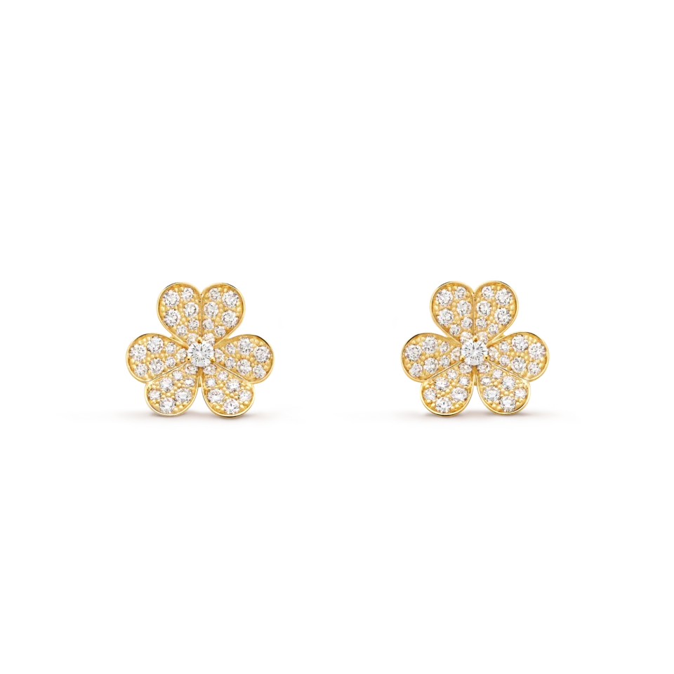 Van Cleef&Arpels Frivole Earrings in Gold