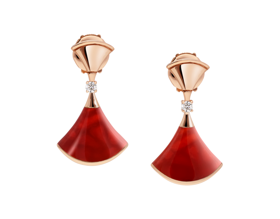 Bvlgari Divas’ Dream Series Earrings Red