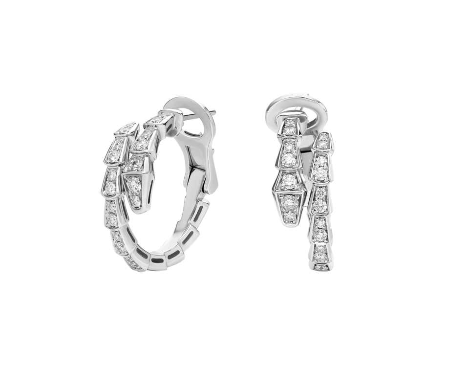 BVLGARI Serpenti Viper series earrings with 925 Sterling Silver
