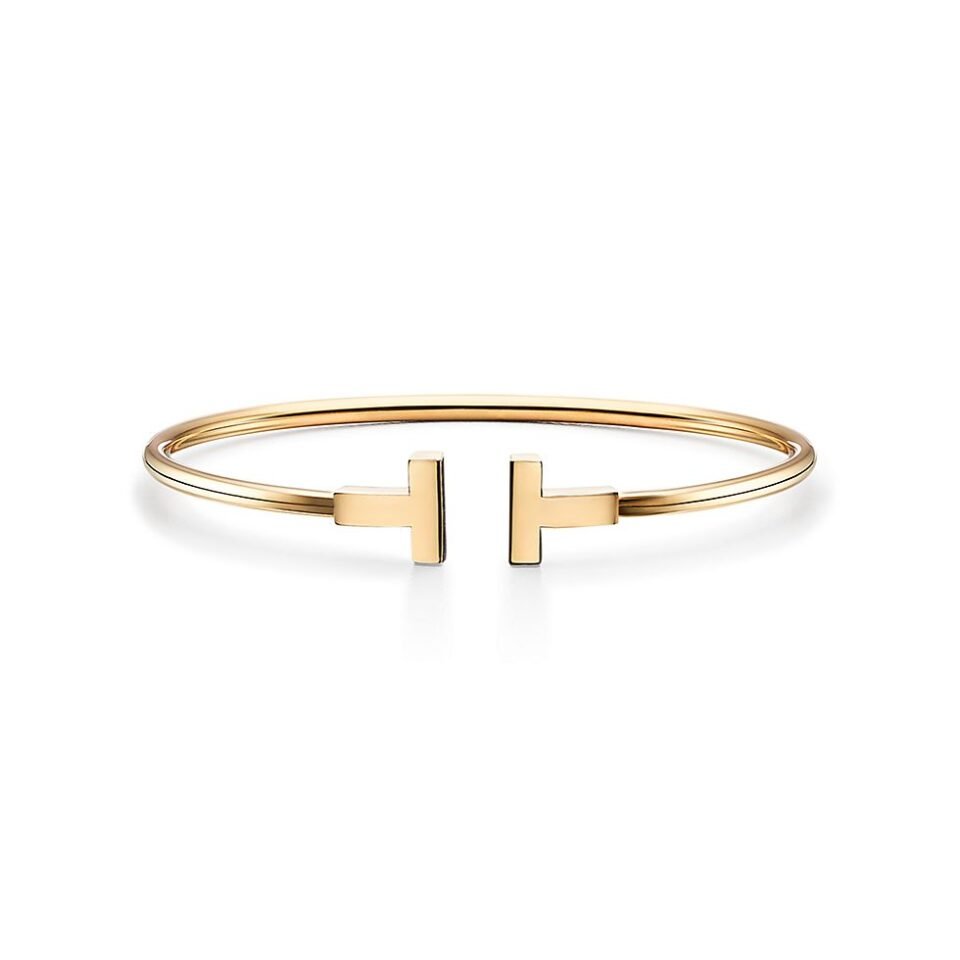Tiffany T Series Coil Bracelets 18K Gold
