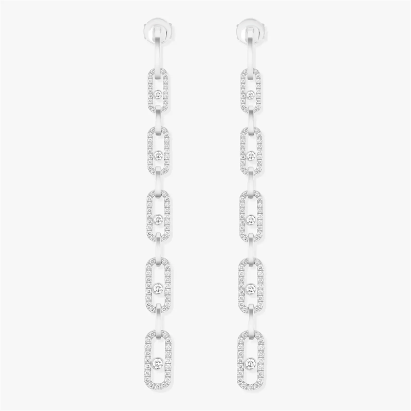 Messika Move Link Multi Loop Earrings