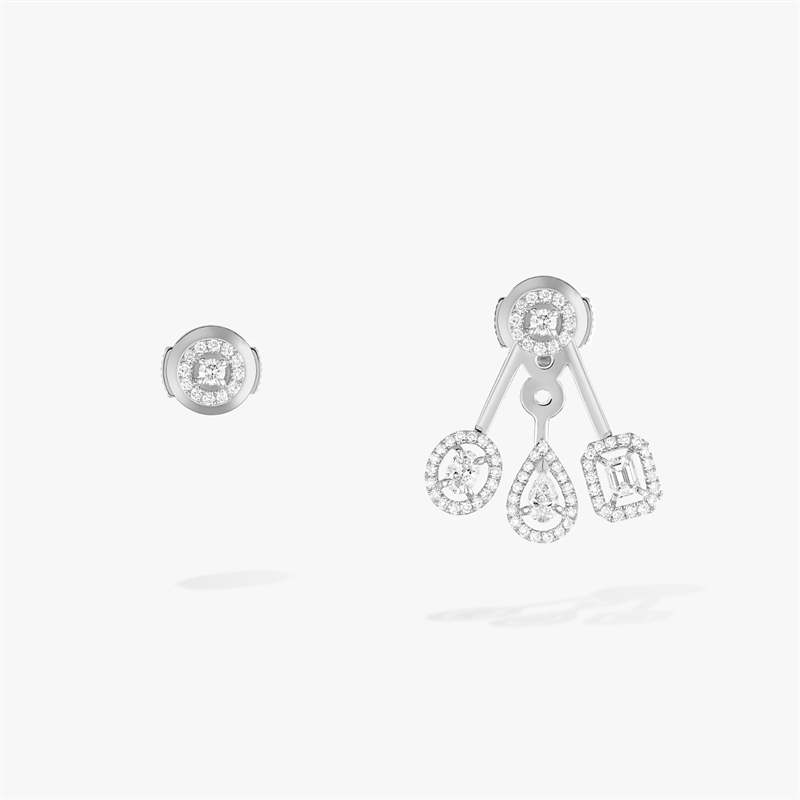 Messika My Twin Trio Earrings With 925 Sterling Silver