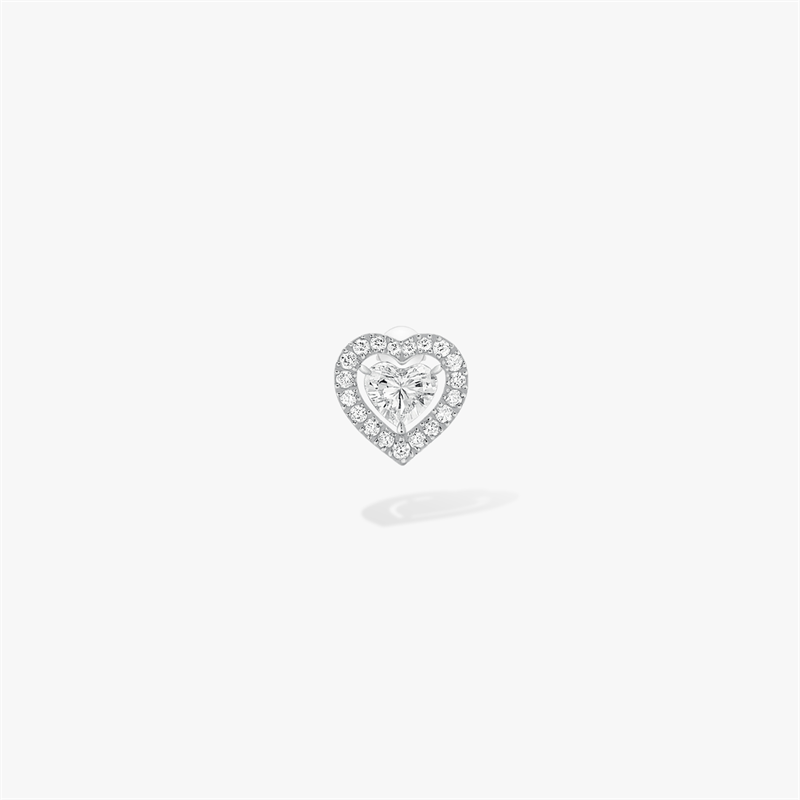 Messika Joy Heart Shaped Earrings With 925 Sterling Silver