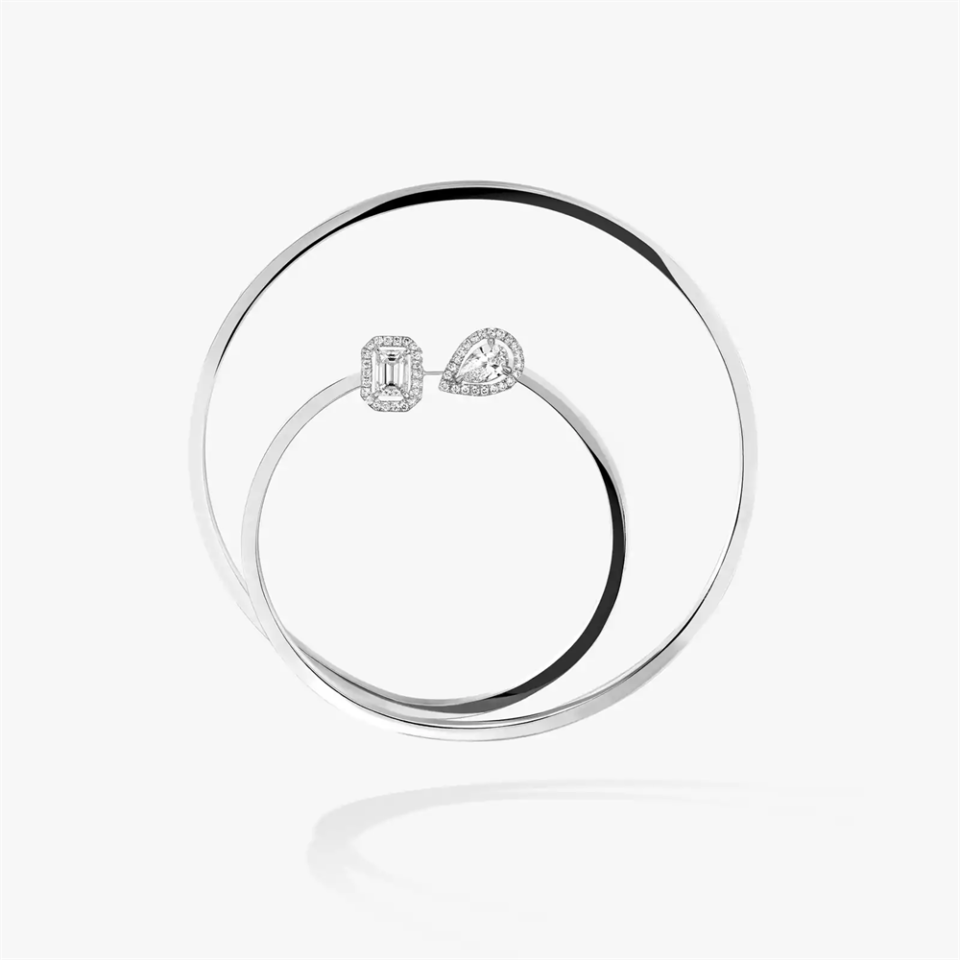 Messika Spiral Earrings With 925 Sterling Silver