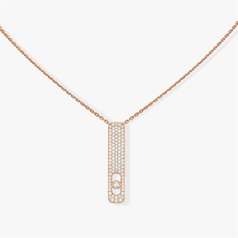 MESSIKA My First Diamond Necklaces With Rose Gold