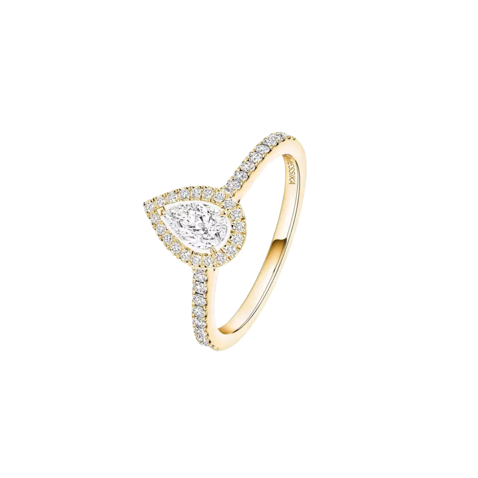 MESSIKA Joy Series Rings Water Droplet With Gold