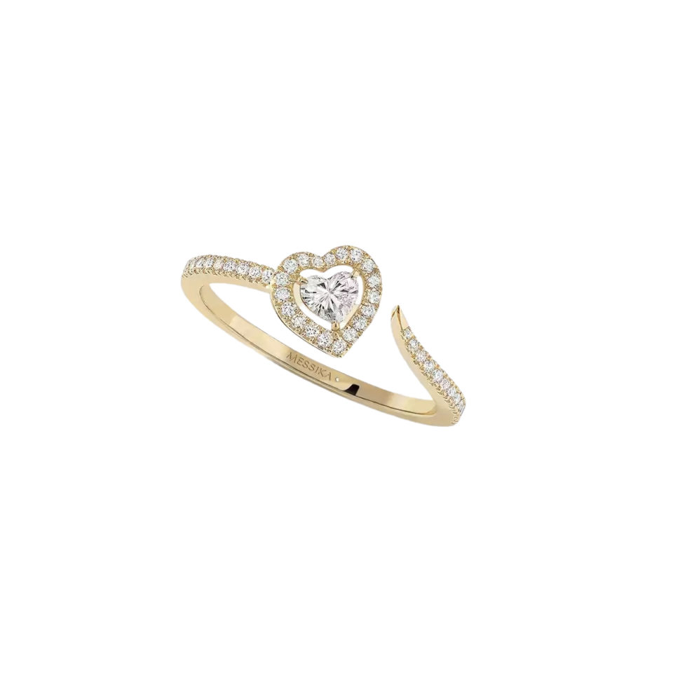 MESSIKA Joy Cœur With Diamond Rings Heart-Shaped With Gold