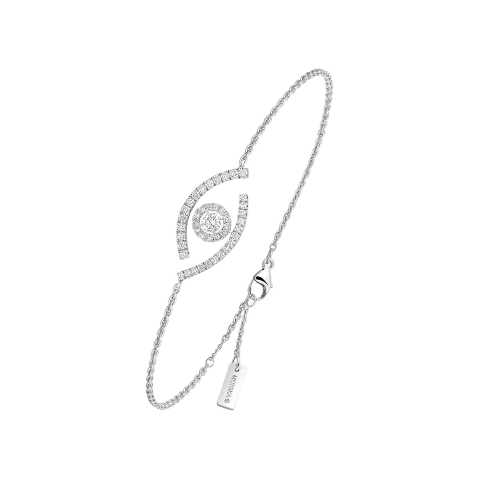 MESSIKA Lucky Eye Bracelets With 925 Sterling Silver Diamond