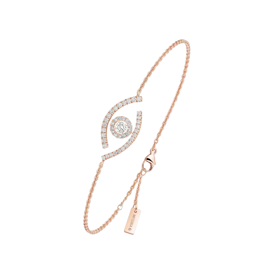 MESSIKA Lucky Eye Bracelets With Rose Gold Diamond